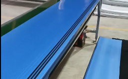 PVC樓梯踏步生産過程,，附視頻-齊安新材料